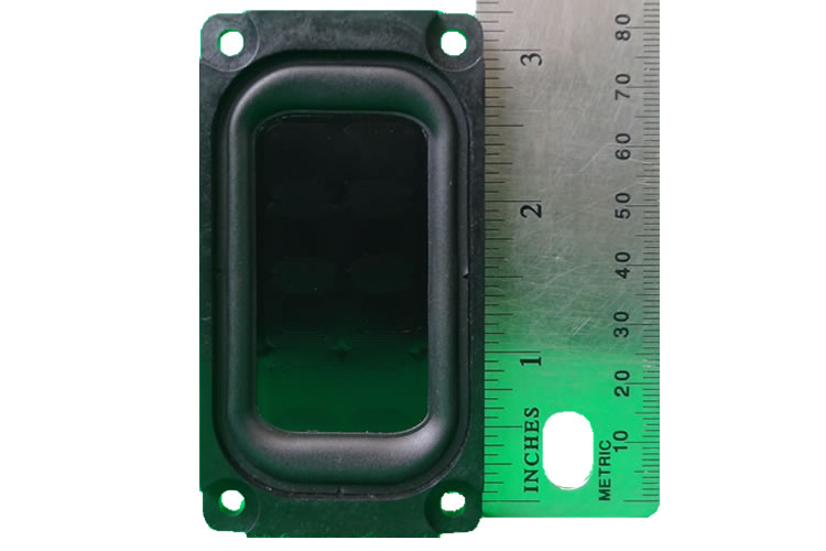 fps model 0204N front view with ruler