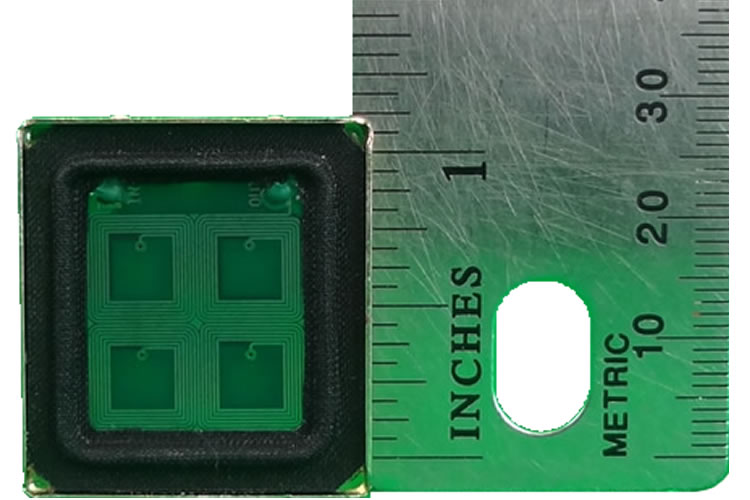 fps model 0202M front view with ruler