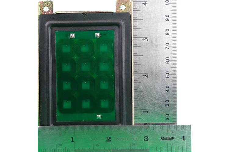 fps model 0304N front view with rulers