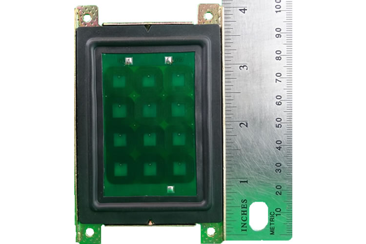 fps model 0304N front view with ruler