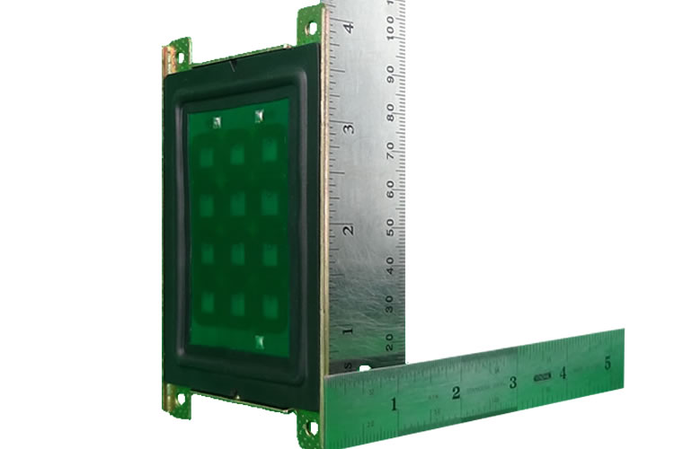 fps model 0304N perspective view with ruler